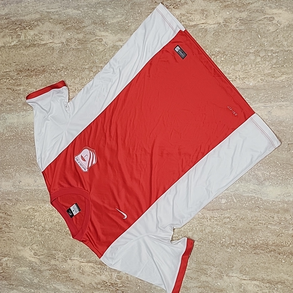 NIKE MENS TRAVELERS FOOTBALL CLUB. SOCCER JERSEY SIZE XL